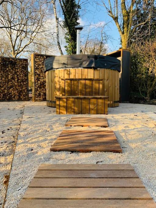 Tynil Saint Jean: Renovated Old Barn + Nordic Bath Villa Aubel Bagian luar foto