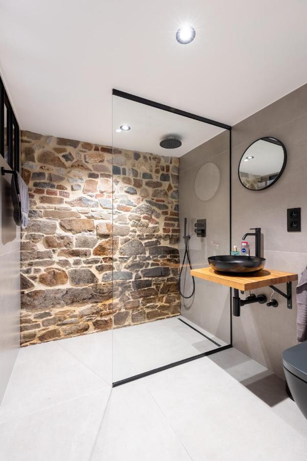 Tynil Saint Jean: Renovated Old Barn + Nordic Bath Villa Aubel Bagian luar foto