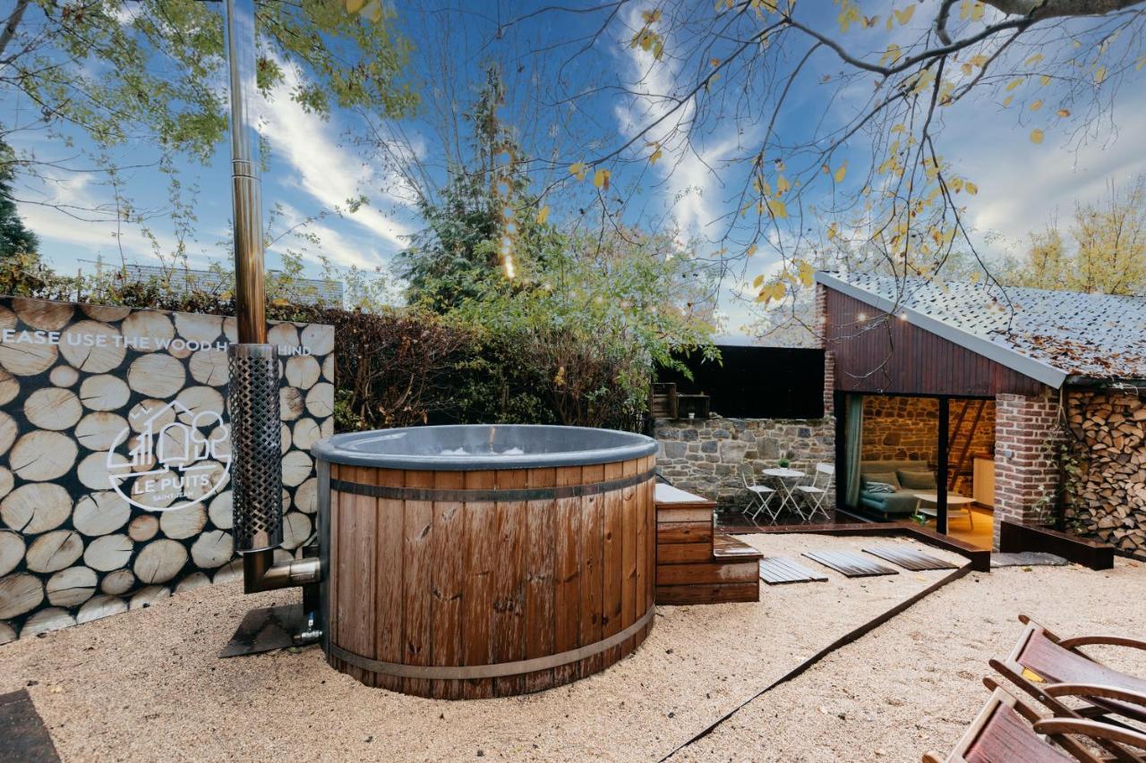 Tynil Saint Jean: Renovated Old Barn + Nordic Bath Villa Aubel Bagian luar foto