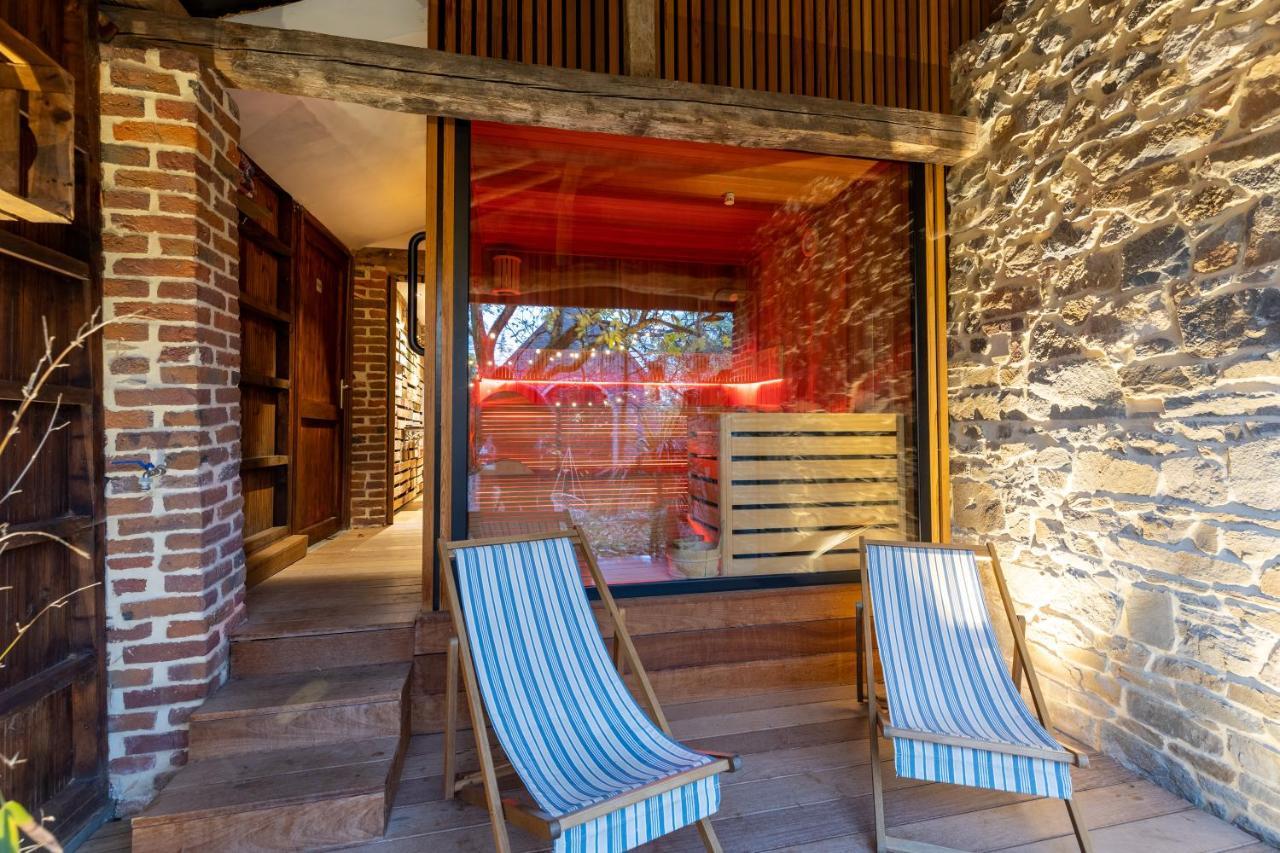 Tynil Saint Jean: Renovated Old Barn + Nordic Bath Villa Aubel Bagian luar foto