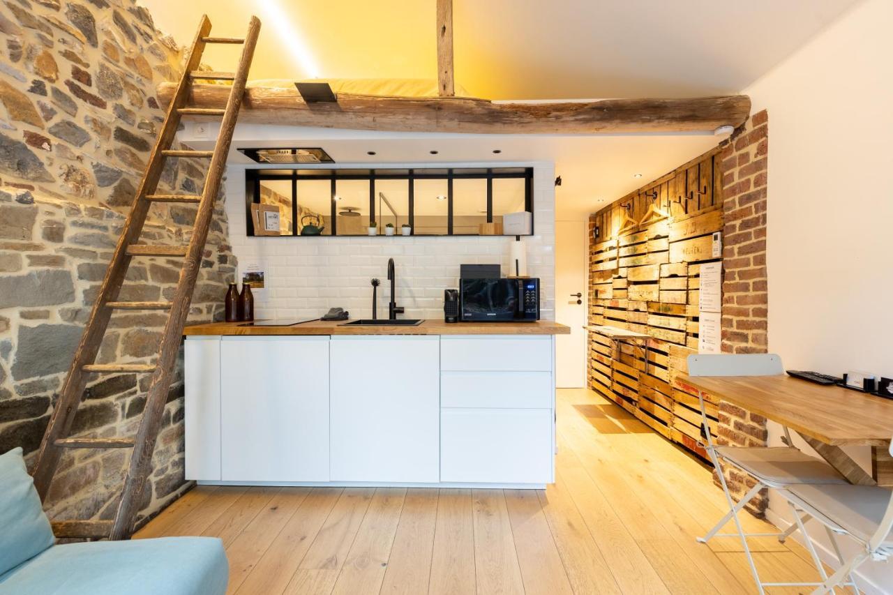 Tynil Saint Jean: Renovated Old Barn + Nordic Bath Villa Aubel Bagian luar foto