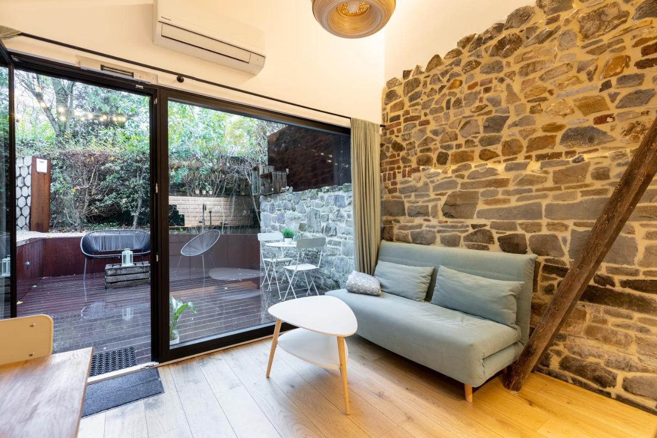 Tynil Saint Jean: Renovated Old Barn + Nordic Bath Villa Aubel Bagian luar foto